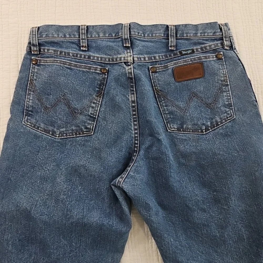 Wrangler Cool Vantage Jeans Men's 35x32‎ Regular Fit Cowboy Cut 47MCVLS EUC LN